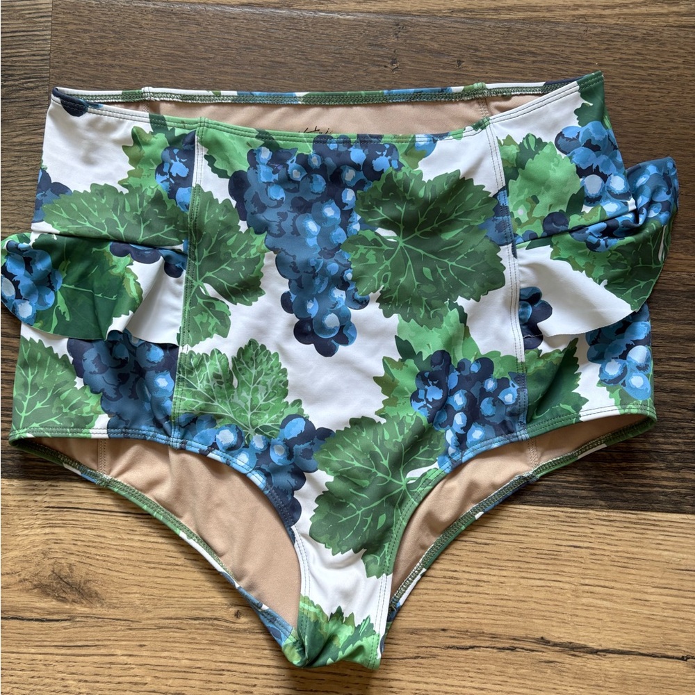 Kortni Jeane Grape Swim Bottoms